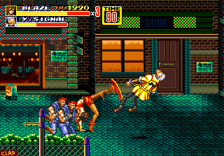 Bare Knuckle 2 screenshot 4 for Sega Mega Drive